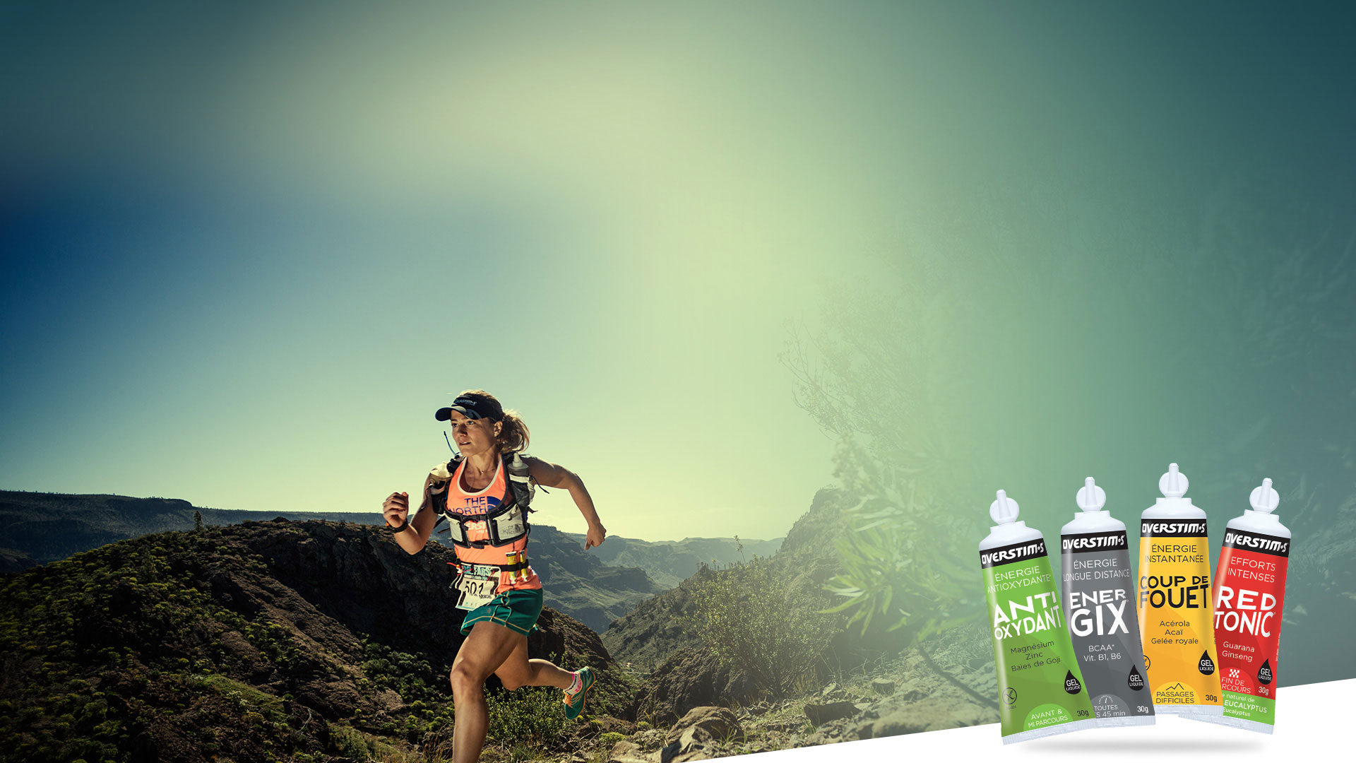 Geles energéticos deportivos (running, ciclismo, triatlón) | OVERSTIM.s