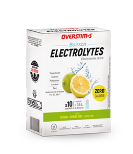 Bebida de electrolitos cero calorías