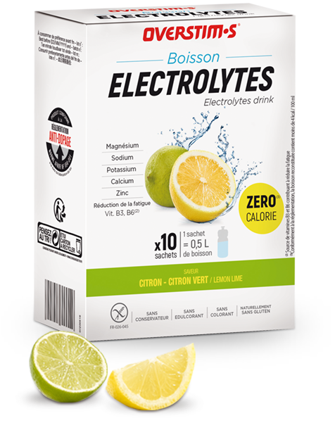 Bebida de electrolitos cero calorías