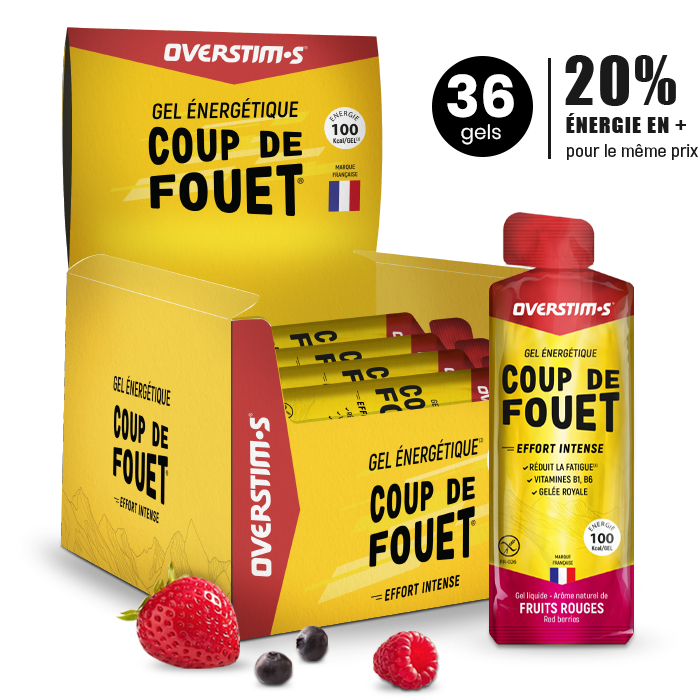 Gel Coup de Fouet (36 geles), Geles energéticos deportivos (running,  ciclismo, triatlón)